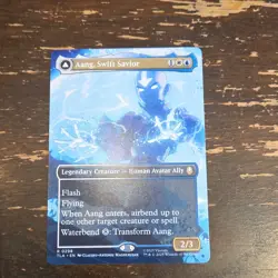 Magic The Gathering Aang Swift Savior & Aang and La Ocean's Fury TLA EN R0298 - Image 1