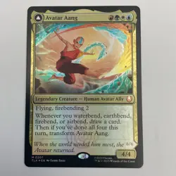MTG Avatar Aang Aang, Master of Elements - Foil, Excellent - Image 1