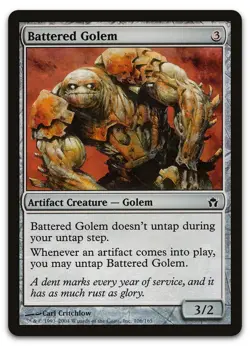 Battered Golem #106 (LP) Fifth Dawn 5DN Magic MTG - Image 1