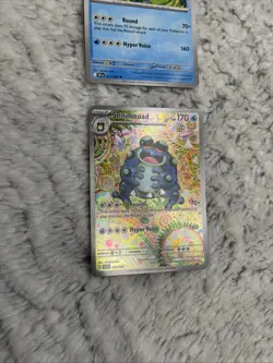 Seismitoad 105/086 🎉NM/M🎉 Illustration Rare Pokemon Card BLACK BOLT English 🔥 - Image 1