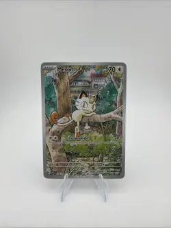 Meowth - 106/094 - Phantasmal Flames - Illustration Rare - Pokemon TCG Card - Image 1