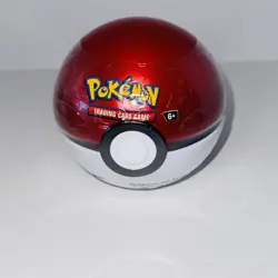 Pokemon TCG Pokeball Tin E25 - Factory Sealed Red Pokeball - Image 1