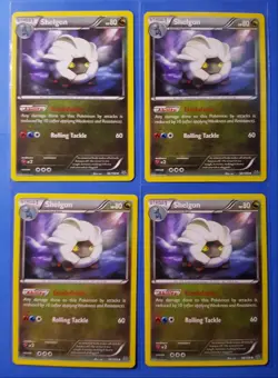 4x Shelgon 56/108 & 4x Bagon 54/108 Pokemon card XY Roaring Skies NM - Image 1