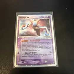 Pokemon TCG Deoxys ex Holo 97/107 EX Deoxys 2005 Card - Image 1
