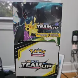 Pokemon Sun And Moon Team Up Mini Pack Booster Box 96 Pack… never opened - Image 1