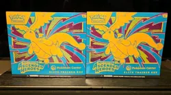 2 x Pokemon Ascended Heroe’s Pokemon Center ETB - Ships Fast - Image 1