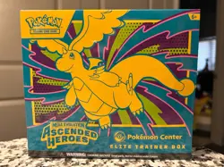 Pokemon TCG: Mega Evolution Ascended Heroes Pokemon Center ETB *DAMAGED CORNER* - Image 1