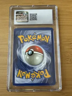 Pokemon 1999 1st Edition Fossil Trainer Mr Fuji - CGC 8 - Image 2