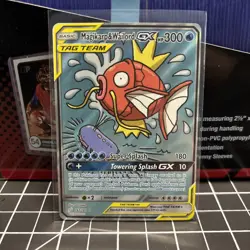 Pokemon TCG: Magikarp & Wailord GX (Alternate Full Art) 161/181 Sm-Team Up - NM - Image 2