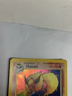 Pokemon Flareon Italian Jungle Unlimited 3/64 Holo LP-NM - Image 4