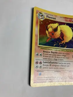 Pokemon Flareon Italian Jungle Unlimited 3/64 Holo LP-NM - Image 5