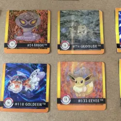 1999 Pokemon Action Flipz Premier Edition Cards Lot of 4 CARDS Plus Extras - Image 2