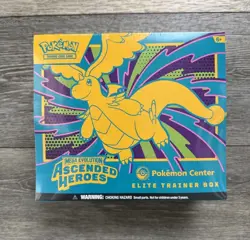 Pokemon TCG - Ascended Heroes Pokemon Center ETB Elite Trainer Box NEW - IN HAND - Image 1
