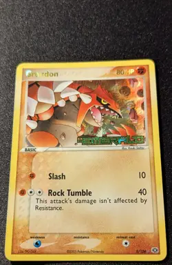 Pokemon EX EMERALD - #5/106 Groudon - Reverse Holo - ENG - Lightly Played - Image 4