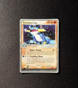 Pokemon TEAM MAGMA vs TEAM AQUA - #95/95 Swampert ex - Holo - ENG - LP - Image 3