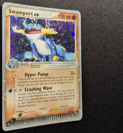 Pokemon TEAM MAGMA vs TEAM AQUA - #95/95 Swampert ex - Holo - ENG - LP - Image 5