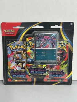 Pokemon TCG Phantasmal Flames Sneasel and Weavile Promo 3 Pack Bundle (6 Packs) - Image 2