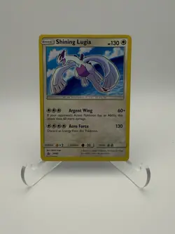 Pokemon Shining Lugia SM Promo Basic Dragon Card SM82 130 HP 2017 - Image 1
