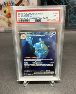Pokemon TCG Blastoise EX #200/165 PSA 9 - SIR Scarlet and Violet: 151 - Image 1