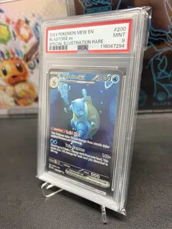 Pokemon TCG Blastoise EX #200/165 PSA 9 - SIR Scarlet and Violet: 151 - Image 5