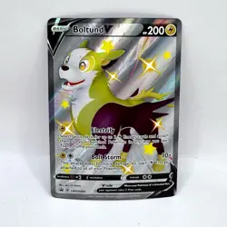 Shiny Boltund V Black Star Promo Full Art SWSH085 Pokemon Card - Image 1
