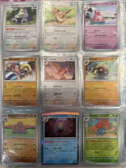 Pokemon TCG 30 Page Binder 151/black Bolt And More - Image 2