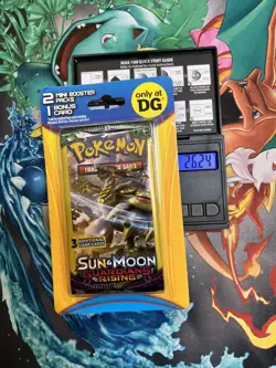Pokemon Guardians Rising Sealed 2 Pack Mini Blister Dollar General 1 Bonus Card - Image 1