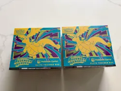 Pokemon TCG Ascended Heros Pokemon Center ETB Lot of 2 PKC - Image 1