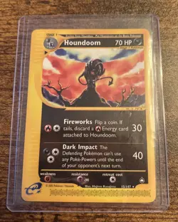 Houndoom - 15/147 - Pokemon Aquapolis Non-Holo Card Great Condition - Image 3