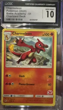 Pokemon TCG Charmeleon - (#15 Charizard Stamped) 008/068 Battle Academy Regular - Image 1