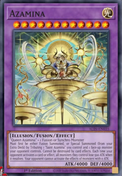 Near Mint, English Yu Gi Oh Azamina (card) - ALIN-EN035 - Super Rare - 1st Editi - Image 1