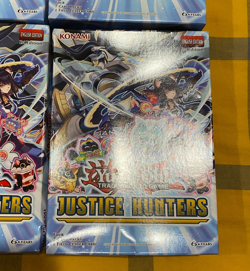 Lot of 8 Yu-Gi-Oh Justice Hunters 1st Edition Mini Boxes, New, Factory Sealed - Image 2