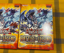 Lot of 2 Yu-Gi-Oh Battles Of Legend Monster Mayhem Tuck Boxes, New, Sealed - Image 2