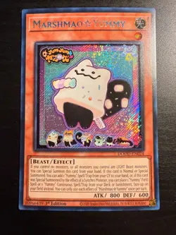 Marshmao☆Yummy (SECRET RARE) DOOD-EN024 (NM) 1st Edition Yu-Gi-Oh! Konami - Image 2