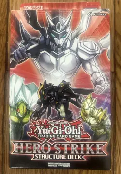 2015 YUGIOH UNLIMITED ED HERO STRIKE STRUCTURE DECK FACTORY SEALED NEW - Image 1