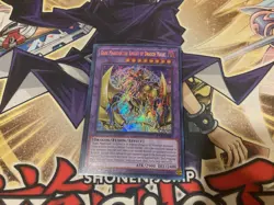 Dark Magician The Knight of Dragon Magic BLMR-EN001 1st Secret Rare NM Yugioh - Image 1