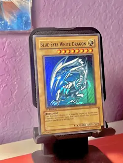Blue Eyes White Dragon SDK 1st Edition Double Foil Line Misprint LP - Image 4