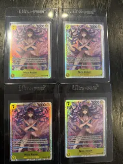 Nico Robin (055) EB03-055 Extra Booster: One Piece Heroines Edition Foil x4 - Image 1