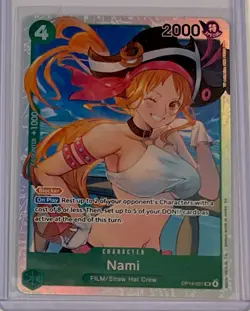 Nami OP14-031 (SR) – The Azure Sea’s Seven – One Piece TCG – English - Image 1