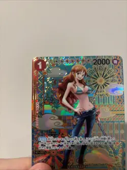 Nami SP OP01-016 Awakening of the New Era Foil Japanese OP05 One Piece - Image 4