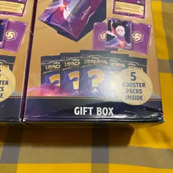 Lot of 2 Disney Lorcana Ravensburger Elsa Gift Boxes, New In Box, Factory Sealed - Image 2