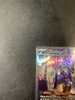Miraidon EX 244/198 SV01 Scarlet & Violet SIR Pokemon TCG Card Near Mint - Image 2
