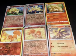 Ninetales & Vulpix Pokemon TCG Mixed 9 Card Lot - Image 5