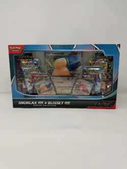 Pokemon Trading Card Game Snorlax ex and Blissey ex Special Collection Box - Image 1