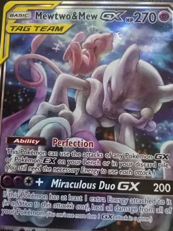 Pokemon Cards Lof Of 6 Mewtwo & Mew Tag Team, Pikachu & Zekrom Tag Team, Umbreon - Image 4
