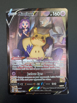 Mimikyu V TG16/TG30 Brilliant Stars Pokemon Card - Image 1