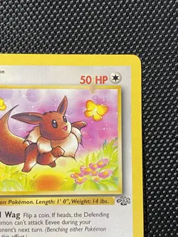 Eevee Jungle 51/64 1st Edition Common Pokemon Card LP/NM - Image 3