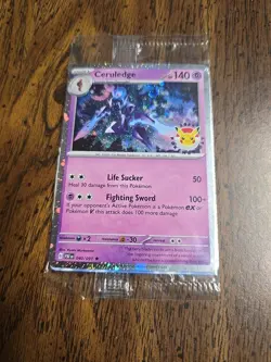 Ceruledge 040/091 - Pokemon Day 2024 Stamped Sealed Promo Card Pokemon - Image 1