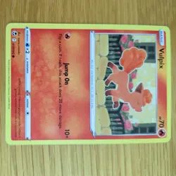 VULPIX 017/195 POKEMON CARD (SILVER TEMPEST SET) - Image 2