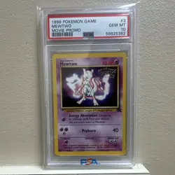 Pokemon Mewtwo Wotc Promo 03/53 Movie Promo Regular PSA 10 1999 Card - Image 1